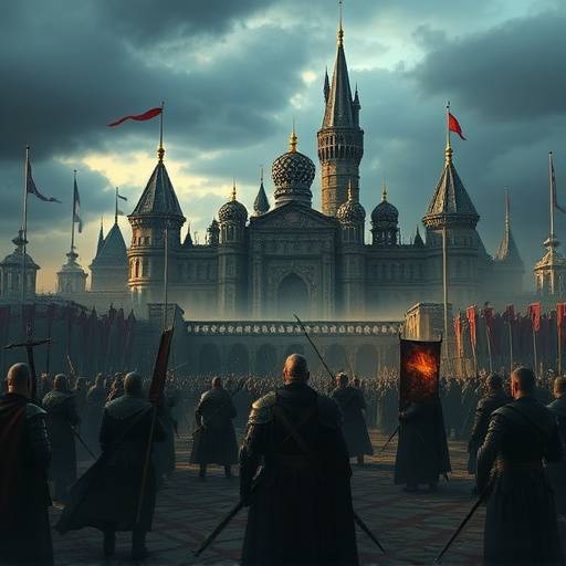 Crimson Dynasty - A fantasy RPG set in a warring kingdom.