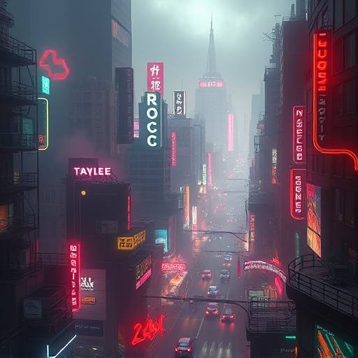 Cyberpunk Cityscape Expansion - New district and missions.