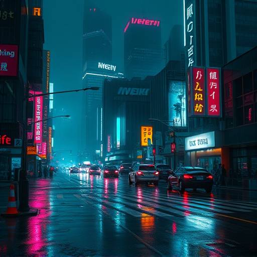 Cyberpunk Cityscape Forum