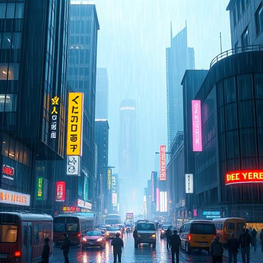 Cyberpunk Cityscape: Next-Gen Graphics Update Revealed