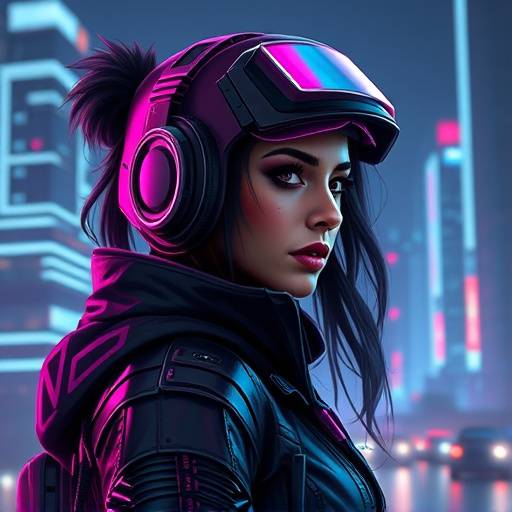 Profile picture of Zara Khan, skilled Cyberpunk Cityscape hacker.